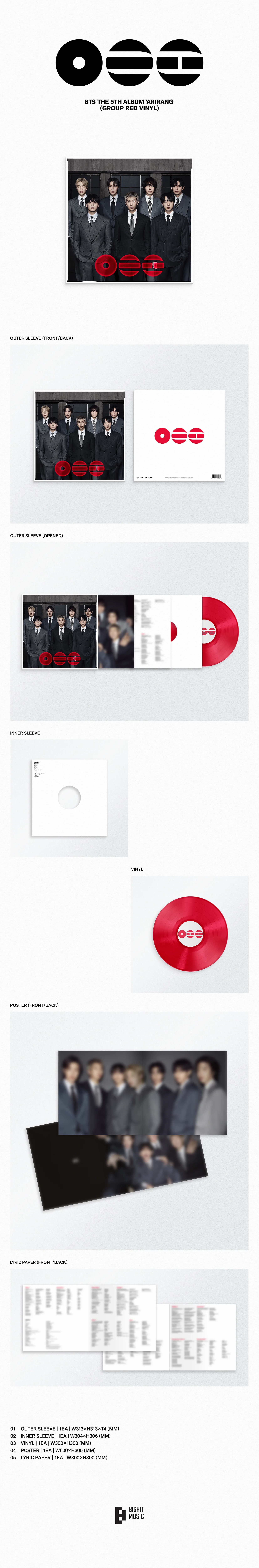 BTS] 'ARIRANG' (Standard Vinyl ver.) :: Kup teraz na kpoply.pl i